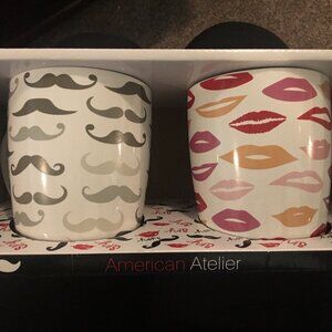 American Atelier His & Hers Mugs